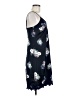 Xhilaration Floral Blue Casual Dress Size M - photo 4