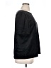 Ann Taylor LOFT Black Short Sleeve Top Size XL - photo 4