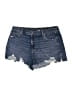 Aerie Blue Denim Shorts Size XL - photo 1