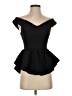 Cameo Black Short Sleeve Top Size S - photo 1