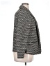 Roz & Ali Chevron-herringbone Gray Blazer Size 1X - photo 4