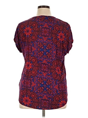 Dana Buchman Short Sleeve Henley (view 2)
