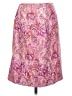 Le Suit 100% Polyester Paisley Pink Casual Skirt Size 6 Petite - photo 1