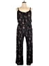 Kaileigh Floral Black Jumpsuit Size XL - photo 1