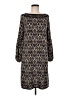 Max Studio Paisley Floral Graphic Black Casual Dress Size M - photo 1