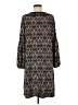 Max Studio Paisley Floral Graphic Black Casual Dress Size M - photo 2