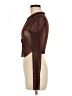 Shein Brown Long Sleeve Blouse Size 6 - photo 5