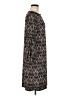 Max Studio Paisley Floral Graphic Black Casual Dress Size M - photo 4
