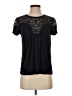 Maje 100% Viscose Black Short Sleeve Top Size Sm (1) - photo 1