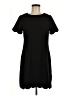 Monteau Solid Black Casual Dress Size M - photo 1
