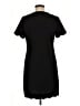Monteau Solid Black Casual Dress Size M - photo 2
