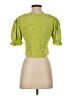 Only Green Short Sleeve Top Size S - photo 2