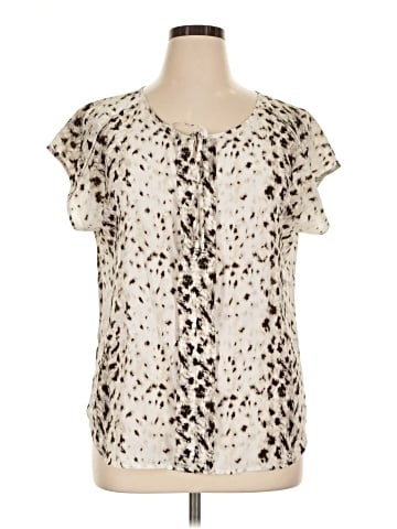 Violet & Claire Short Sleeve Blouse (view 1)
