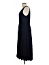 Vince. Solid Black Casual Dress Size L - photo 5