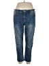 Pilcro Solid Blue Jeans Size 33 waist (tall) - photo 1