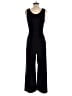 Gilli 100% Polyester Solid Black Jumpsuit Size S - photo 2