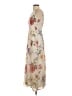 Mica 100% Polyester Floral Tan Casual Dress Size 4 - photo 5