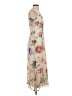 Mica 100% Polyester Floral Tan Casual Dress Size 4 - photo 4