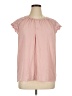 Roz & Ali Pink Short Sleeve Blouse Size XL - photo 1