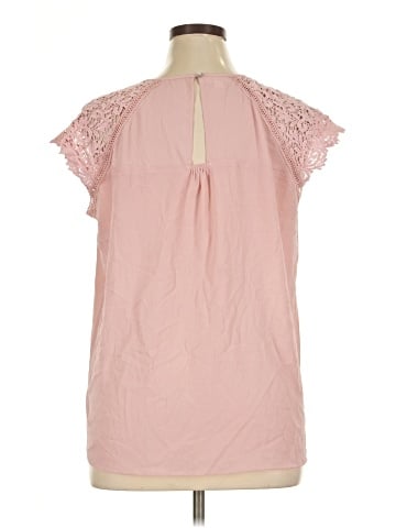 Roz & Ali Short Sleeve Blouse (view 2)
