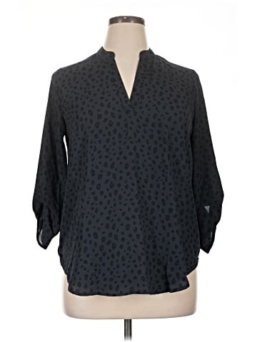 Lush 3/4 Sleeve Blouse (view 1)