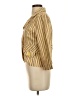 Ivy Jane 100% Cotton Stripes Yellow Blazer Size S - photo 5