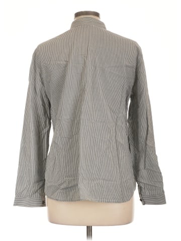 Lafayette 148 New York Long Sleeve Button-Down Shirt (view 2)