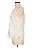 41Hawthorn 100% Polyester Polka Dots Ivory Sleeveless Blouse Size L - photo 5