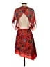 IRO 100% Silk Red Cocktail Dress Size EU (FR) 34 / US 2 - photo 2
