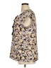DR2 100% Polyester Brown Short Sleeve Blouse Size XL - photo 5