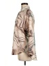 Princess Polly 100% Polyester Print Tan Long Sleeve Blouse Size 6 - photo 5