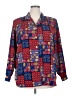 Erin London Blue Long Sleeve Button-Down Shirt Size XL - photo 1