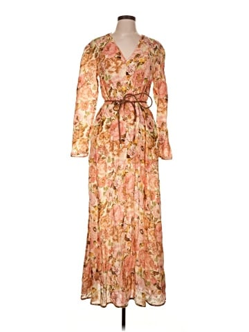 Zimmermann Golden Plunge Maxi Dress (view 1)
