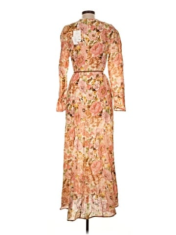 Zimmermann Golden Plunge Maxi Dress (view 2)