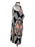 Ariella Graphic Gray Cocktail Dress Size S - photo 4