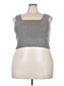 H&M Gray Sleeveless Top Size XXL - photo 1
