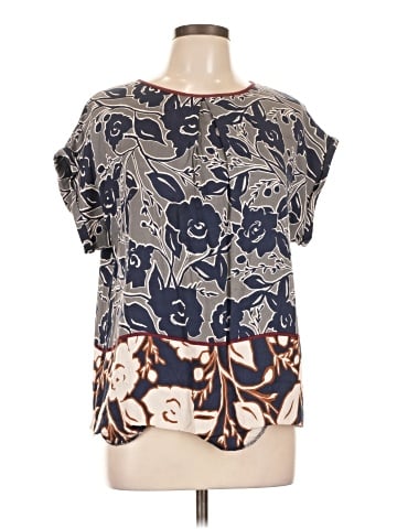 Laura Ashley Short Sleeve Blouse (view 1)