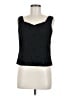 Stenay 100% Polyester Black Sleeveless Blouse Size M - photo 1