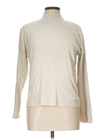 Coldwater Creek Silk Pullover Sweater (view 1)