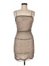 Le Lis Animal Print Tan Cocktail Dress Size M - photo 1