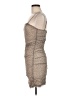 Le Lis Animal Print Tan Cocktail Dress Size M - photo 5