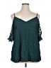 Shein Curve 100% Polyester Teal Sleeveless Top Size 14 Plus (1) - photo 1