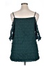 Shein Curve 100% Polyester Teal Sleeveless Top Size 14 Plus (1) - photo 2