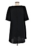 Glam Solid Black Casual Dress Size M - photo 2