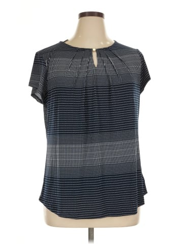 Liz Claiborne Short Sleeve Blouse (view 1)