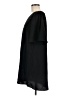 Glam Solid Black Casual Dress Size M - photo 5