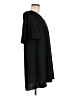 Glam Solid Black Casual Dress Size M - photo 4