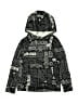 Adidas 100% Polyester Black Zip Up Hoodie Size 10 - 12 - photo 1