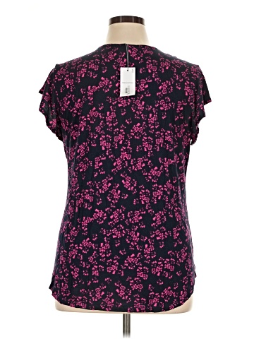 Liz Claiborne Short Sleeve Blouse (view 2)