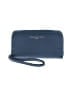 Adrienne Vittadini 100% Leather Blue Leather Wristlet One size - photo 1